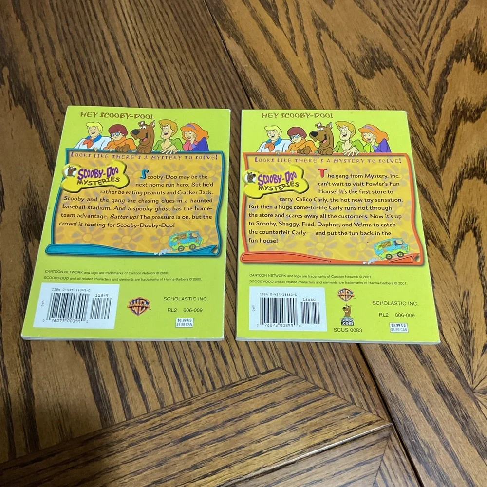 3 Scooby-Doo, 2 Cam Jansen & Bunnicula Mystery Books 📚 Set